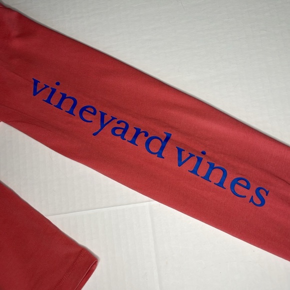 Vineyard vines two toned long sleeve whale hoodie men’s size Small - Picture 10 of 11